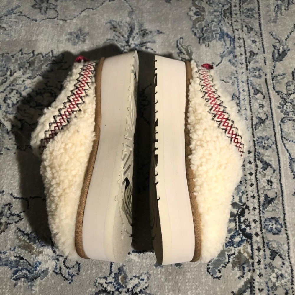 UGG Cream and Tan Platform Shoes - Picture 10 of 12